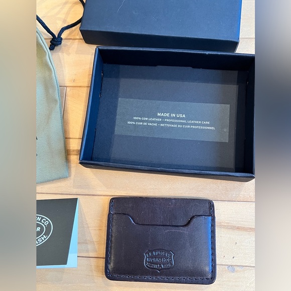 Filson Workshop Leather Slim Wallet - Limited Edition - Only 100 Made - Picture 8 of 9